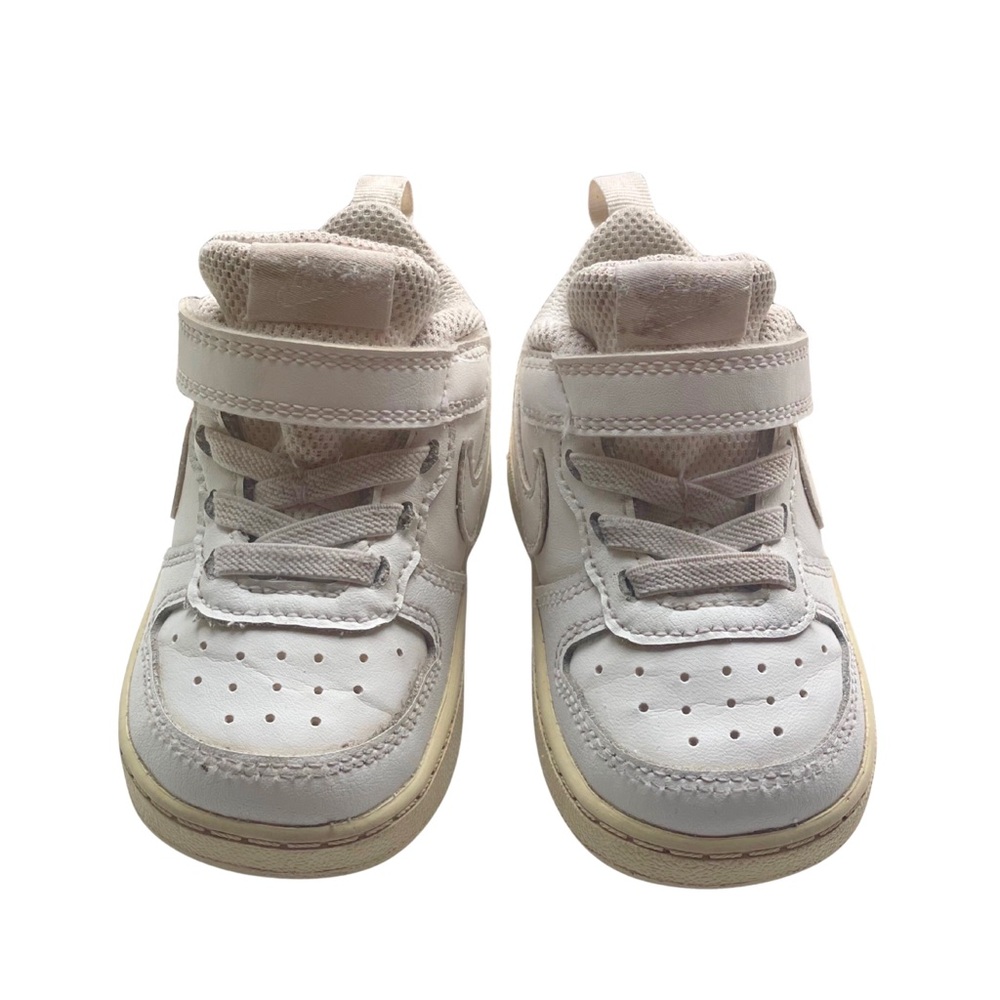 Nike Court Borough Low Recraft Toddler Sneakers Size 5 White | Kids Low-Top - Picture 2 of 6